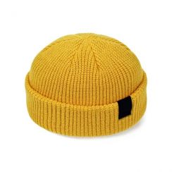 4 Pcs Casual Short Thick Warm Beanies